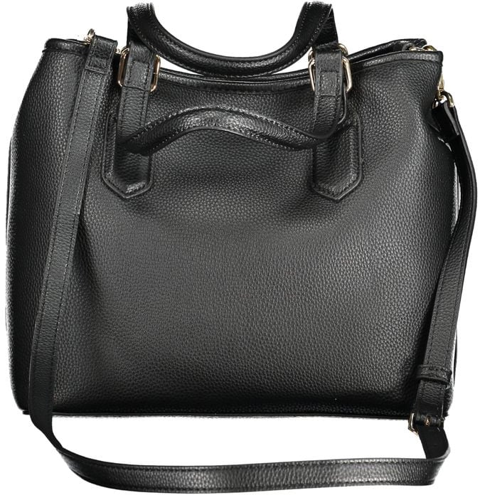 Valentino by Mario Valentino Mario Valentino Nero Polyurethane Women Handbag Zwart