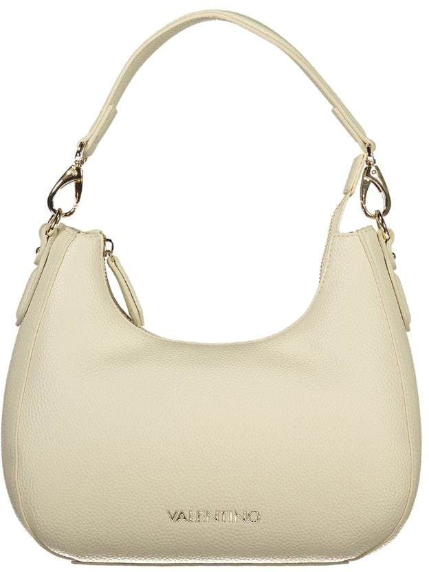 Valentino by Mario Valentino Mario Valentino Beige Polyurethane Women Handbag Beige