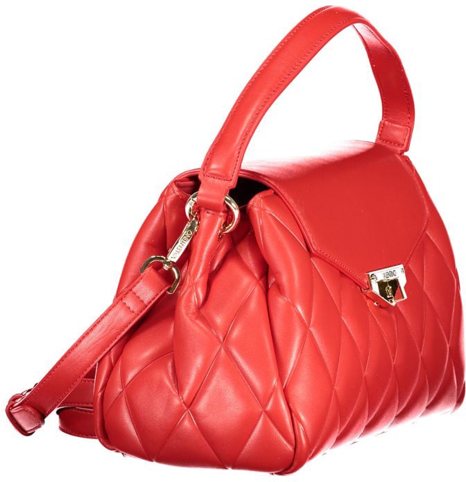 Valentino by Mario Valentino Mario Valentino Rosso Polyurethane Women's Bag with Adjustable Shoulder Strap Rood