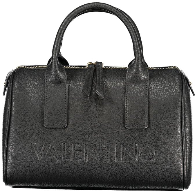 Valentino by Mario Valentino Mario Valentino Nero Polyurethane Women's Bag Zwart