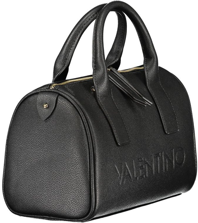 Valentino by Mario Valentino Mario Valentino Nero Polyurethane Women's Bag Zwart