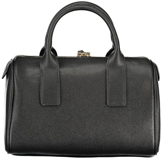 Valentino by Mario Valentino Mario Valentino Nero Polyurethane Women's Bag Zwart