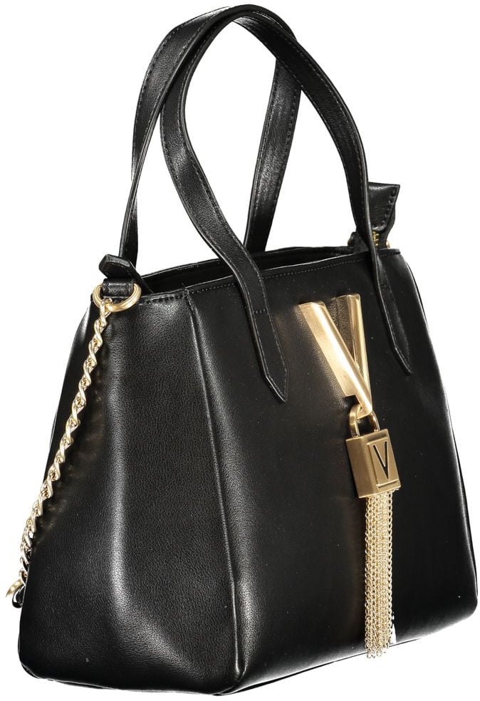Valentino by Mario Valentino Mario Valentino Nero Poliuretano Woman Handbag Zwart