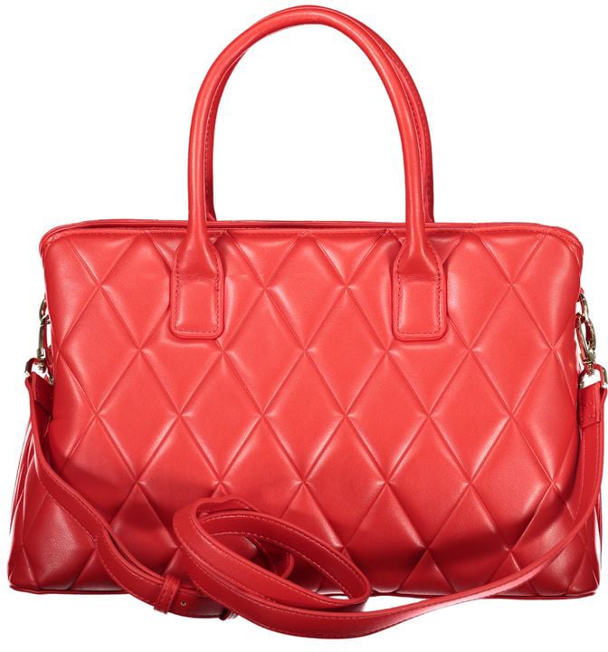 Valentino by Mario Valentino Mario Valentino Rosso Polyurethane Women's Bag with Handles and Compartments Rood