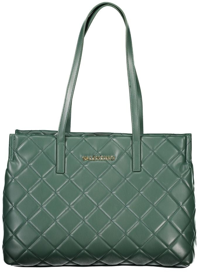 Valentino by Mario Valentino Mario Valentino Verde Polyurethane Womens Bag Beige