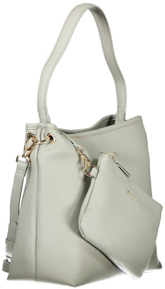 Valentino by Mario Valentino Mario Valentino Grey Polyurethane Women's Bag Blauw