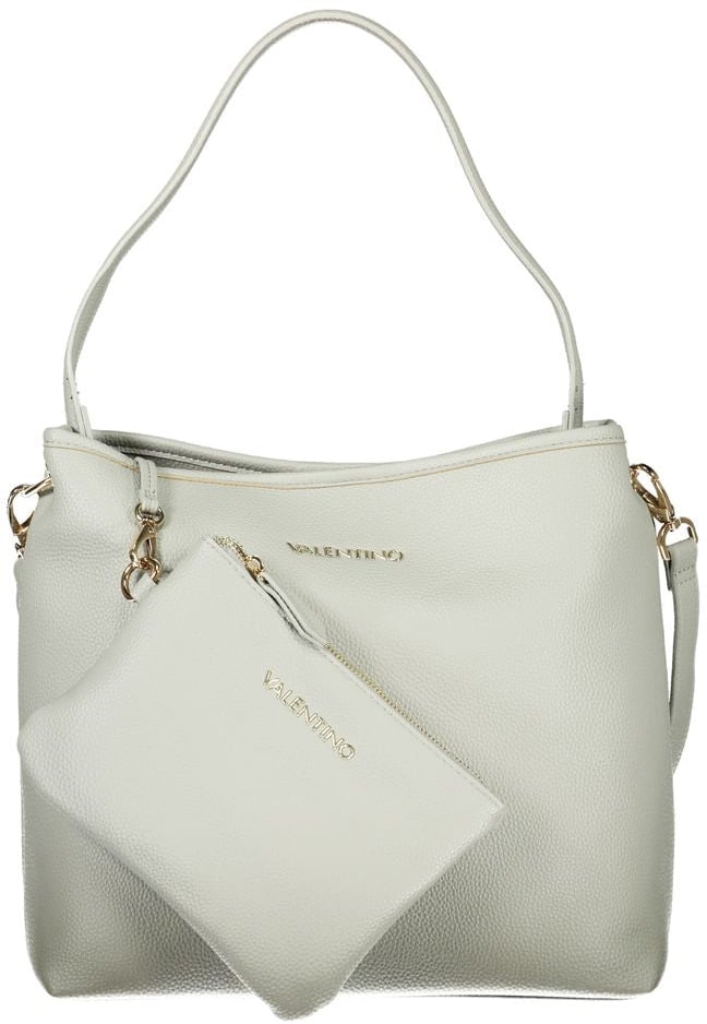 Valentino by Mario Valentino Mario Valentino Grey Polyurethane Women's Bag Blauw