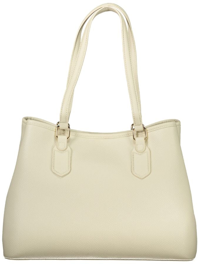 Valentino by Mario Valentino Mario Valentino Beige Polyurethane Women's Bag Rood