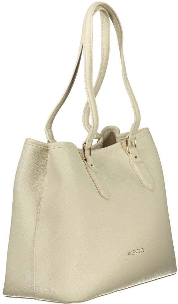 Valentino by Mario Valentino Mario Valentino Beige Polyurethane Women's Bag Rood