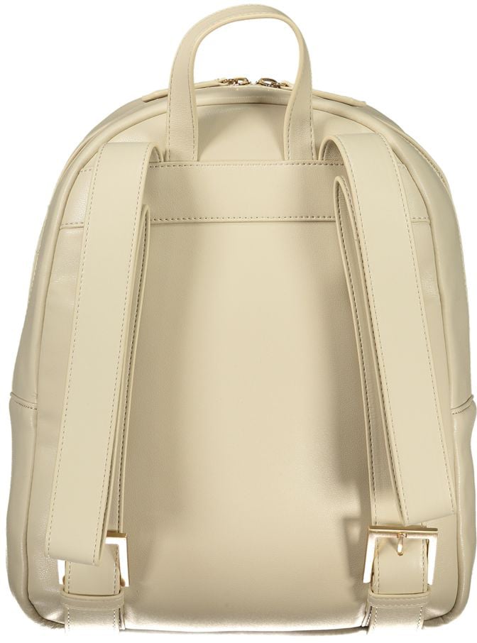 Valentino by Mario Valentino Mario Valentino Beige Polyurethane Women's Backpack Beige