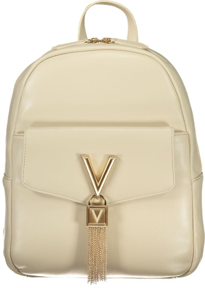 Valentino by Mario Valentino Mario Valentino Beige Polyurethane Women's Backpack Beige