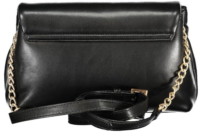 Valentino by Mario Valentino Mario Valentino Nero Polyurethane Woman Shoulder Bag Zwart