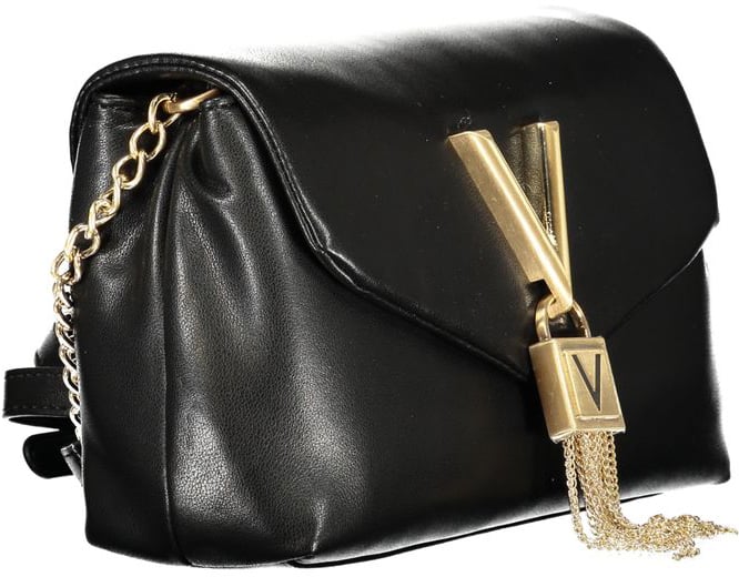 Valentino by Mario Valentino Mario Valentino Nero Polyurethane Woman Shoulder Bag Zwart