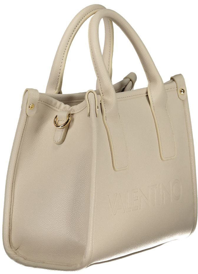 Valentino by Mario Valentino Mario Valentino Beige Polyurethane Women's Bag Beige