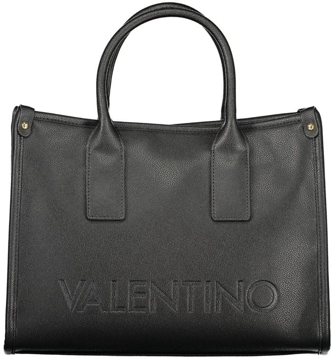 Valentino by Mario Valentino Mario Valentino Nero Poliuretano Women Handbag Zwart