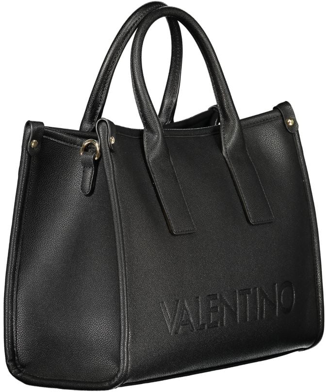 Valentino by Mario Valentino Mario Valentino Nero Poliuretano Women Handbag Zwart