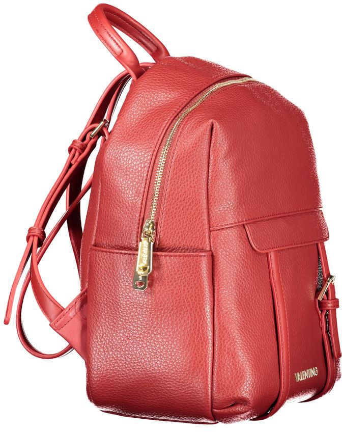 Valentino by Mario Valentino Mario Valentino Rosso Polyurethane Women Backpack Rood