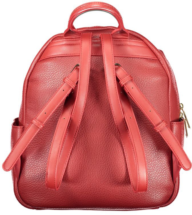 Valentino by Mario Valentino Mario Valentino Rosso Polyurethane Women Backpack Rood