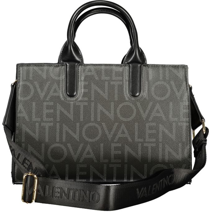Valentino by Mario Valentino Mario Valentino Red Polyurethane Womens Bag with Adjustable Shoulder Strap Zwart