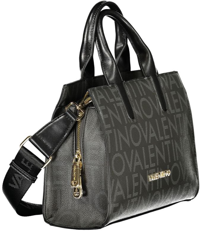 Valentino by Mario Valentino Mario Valentino Red Polyurethane Womens Bag with Adjustable Shoulder Strap Zwart