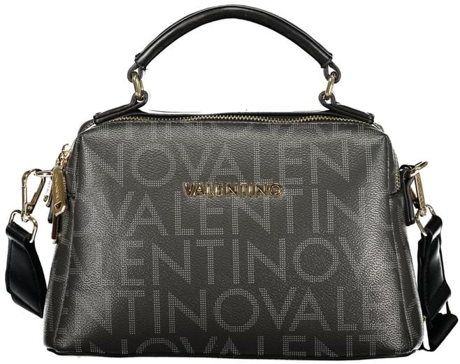 Valentino by Mario Valentino Mario Valentino Nero Polyurethane Women Handbag Zwart