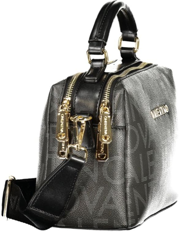 Valentino by Mario Valentino Mario Valentino Nero Polyurethane Women Handbag Zwart
