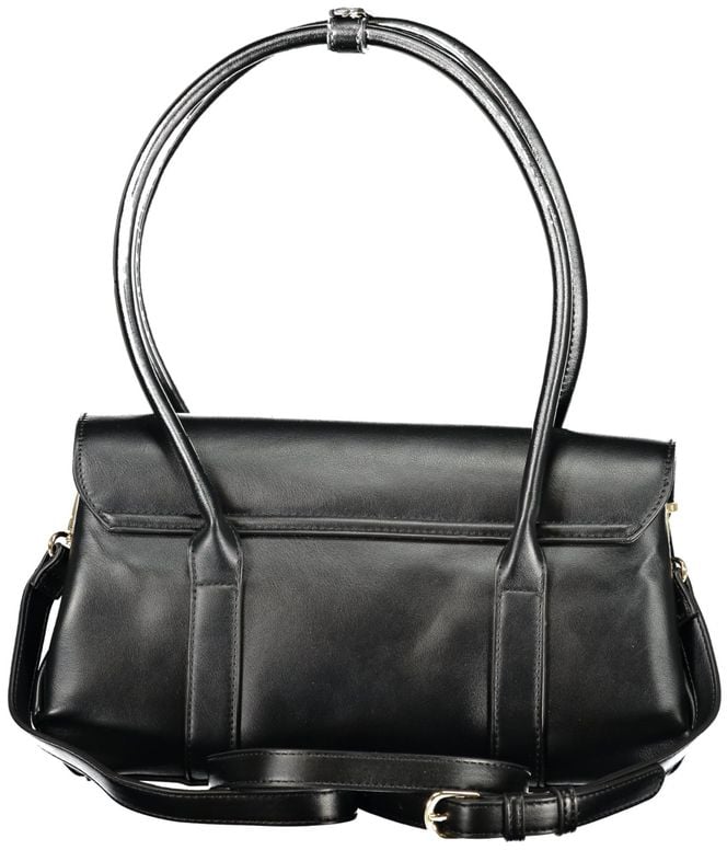 Valentino by Mario Valentino Mario Valentino Nero Poliuretano Woman Shoulder Bag Zwart