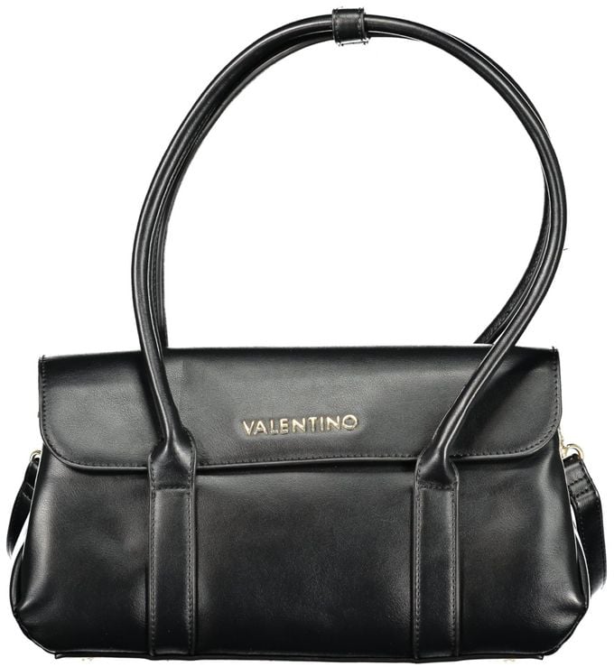 Valentino by Mario Valentino Mario Valentino Nero Poliuretano Woman Shoulder Bag Zwart
