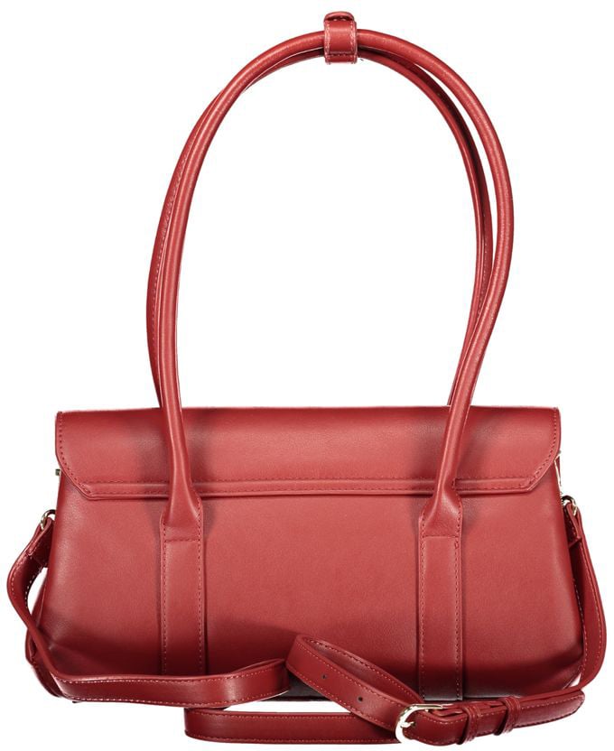 Valentino by Mario Valentino Mario Valentino Red Polyurethane Woman Bag Wit