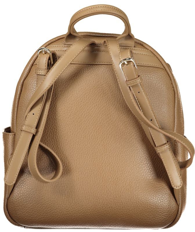 Valentino by Mario Valentino Mario Valentino Brown Polyurethane Women's Backpack Bruin