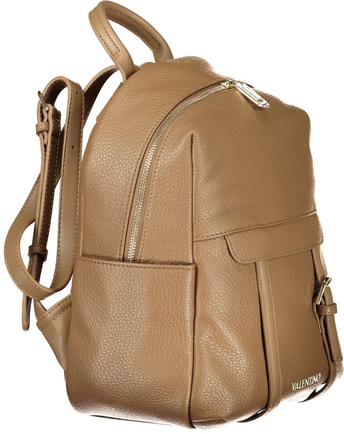 Valentino by Mario Valentino Mario Valentino Brown Polyurethane Women's Backpack Bruin