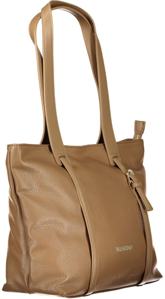 Valentino by Mario Valentino Mario Valentino Brown Polyurethane Womens Bag Bruin