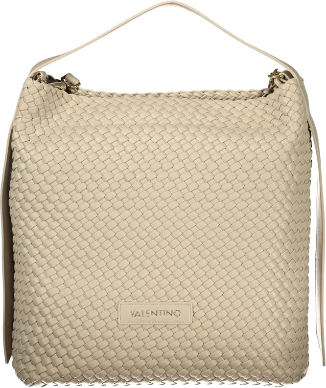 Valentino by Mario Valentino Mario Valentino Beige Polyurethane Women Handbag Groen