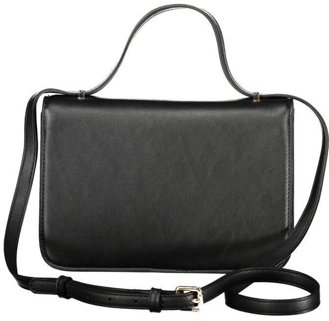 Valentino by Mario Valentino Mario Valentino Nero Poliuretano Female Shoulder Bag Zwart