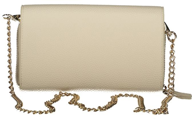 Valentino by Mario Valentino Mario Valentino Beige Polyurethane Women Wallet Beige