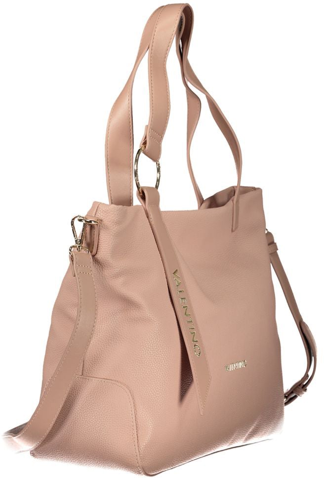 Valentino by Mario Valentino Mario Valentino Pink Polyurethane Women's Bag Zwart