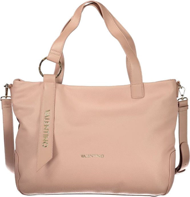 Valentino by Mario Valentino Mario Valentino Pink Polyurethane Women's Bag Zwart