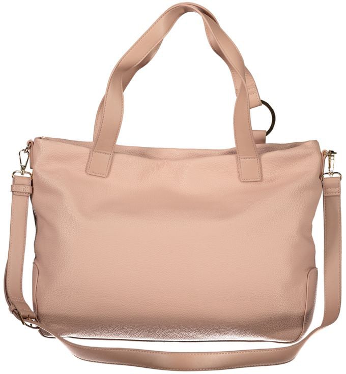 Valentino by Mario Valentino Mario Valentino Pink Polyurethane Women's Bag Zwart