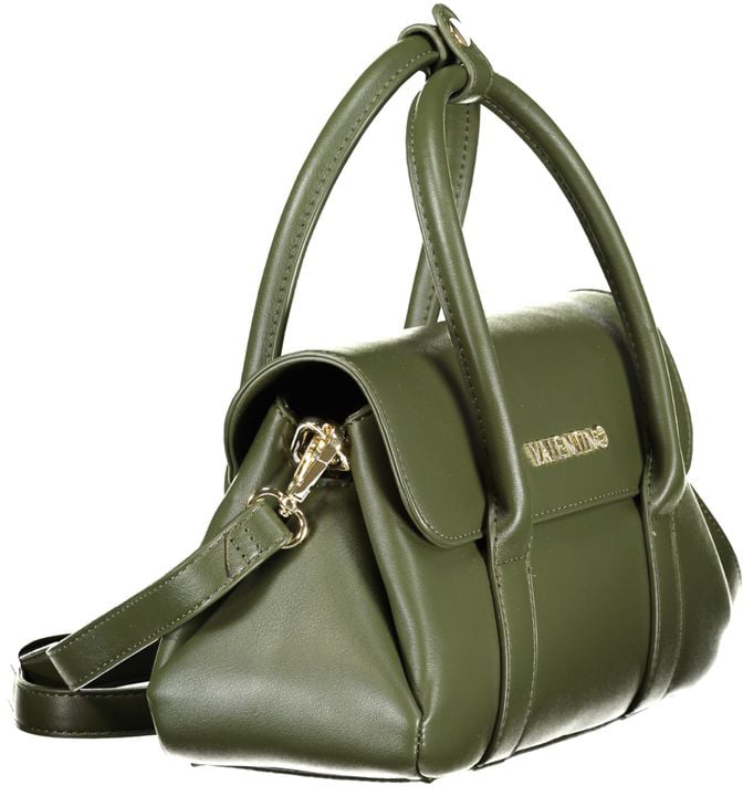 Valentino by Mario Valentino Mario Valentino Verde Polyurethane Women Handbag Zwart