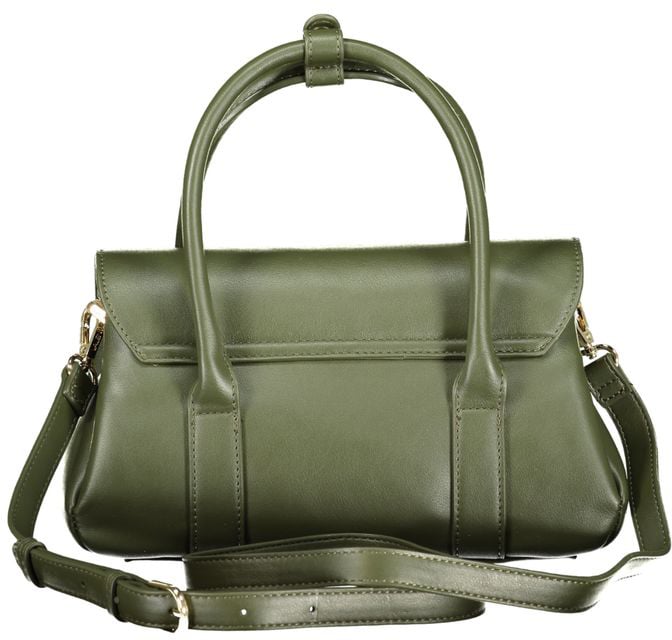 Valentino by Mario Valentino Mario Valentino Verde Polyurethane Women Handbag Zwart