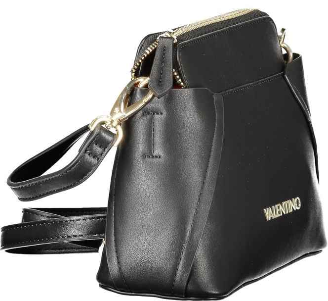 Valentino by Mario Valentino Mario Valentino Nero Polyurethane Women's Bag Zwart