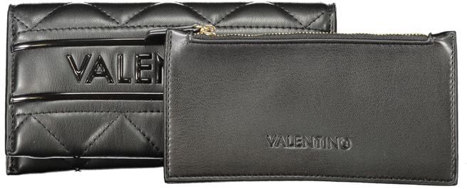 Valentino by Mario Valentino Mario Valentino Black Polyethylene Women Wallet Zwart