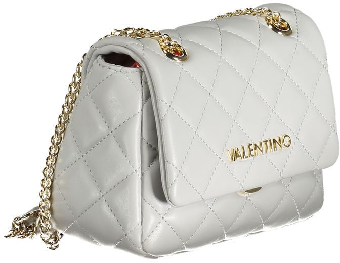 Valentino by Mario Valentino Mario Valentino Grey Polyurethane Women's Bag Grijs