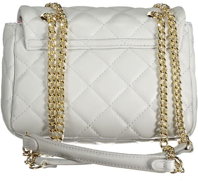 Valentino by Mario Valentino Mario Valentino Grey Polyurethane Women's Bag Grijs