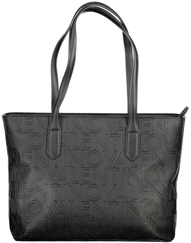 Valentino by Mario Valentino Mario Valentino Nero Poliuretano Women Shoulder Bag Zwart