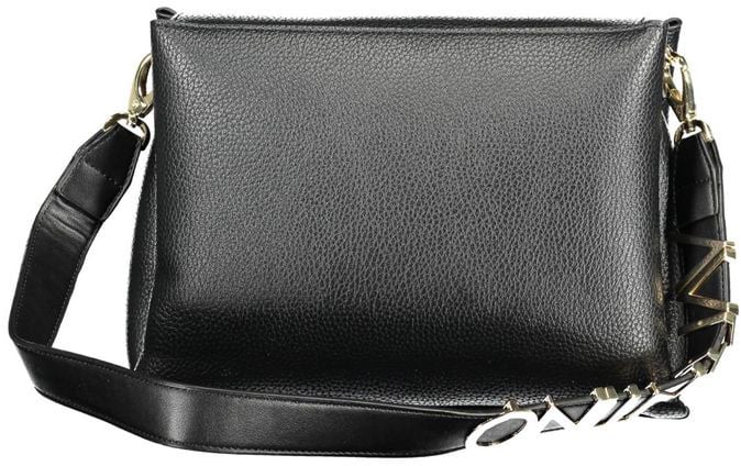Valentino by Mario Valentino Mario Valentino Nero Polyurethane Women Handbag Zwart