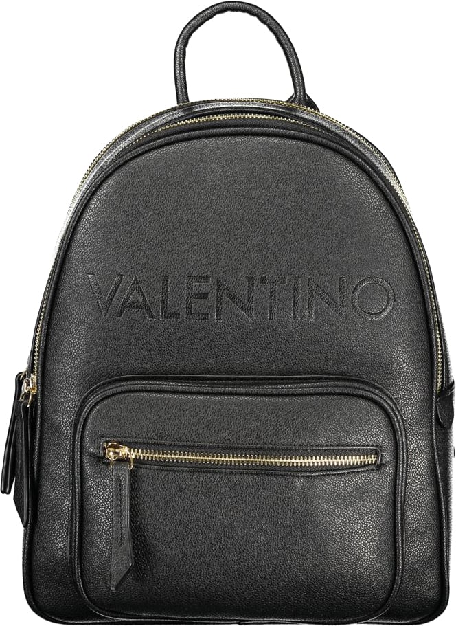Valentino by Mario Valentino Mario Valentino Nero Poliuretano Women Backpack Zwart