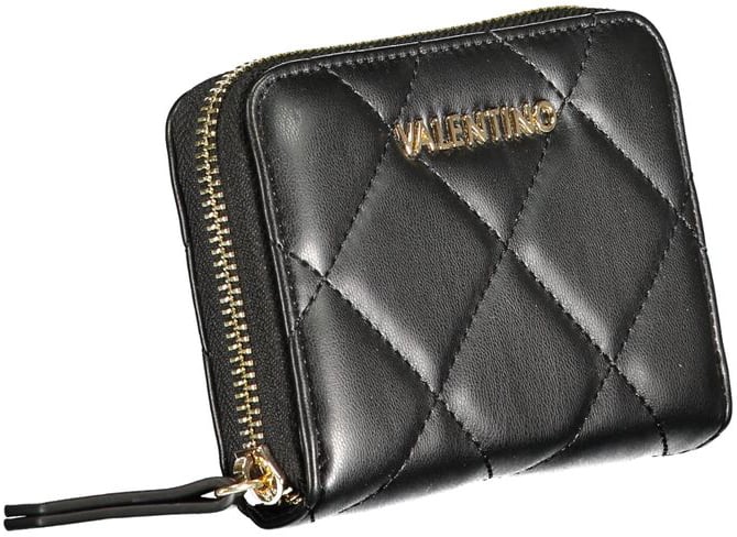 Valentino by Mario Valentino Mario Valentino Nero Poliuretano Women Wallet Zwart