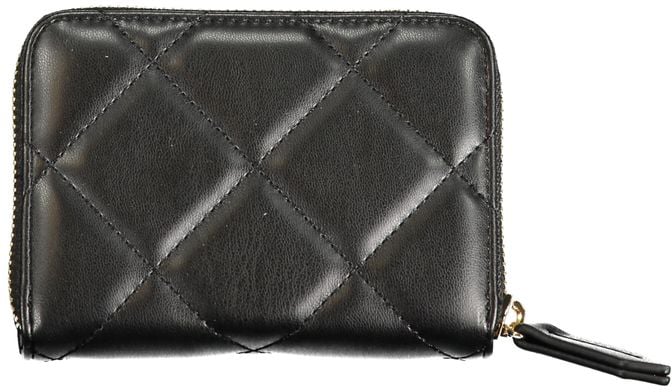 Valentino by Mario Valentino Mario Valentino Nero Poliuretano Women Wallet Zwart