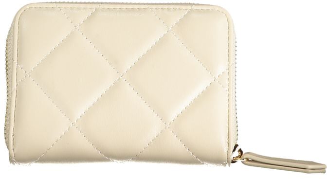 Valentino by Mario Valentino Mario Valentino Beige Polyurethane Women Wallet Beige